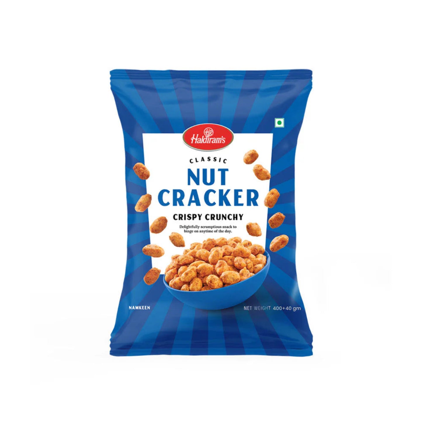 HALDIRAM NUT CRACKER 200 GM POUCH. (NAMKEEN)