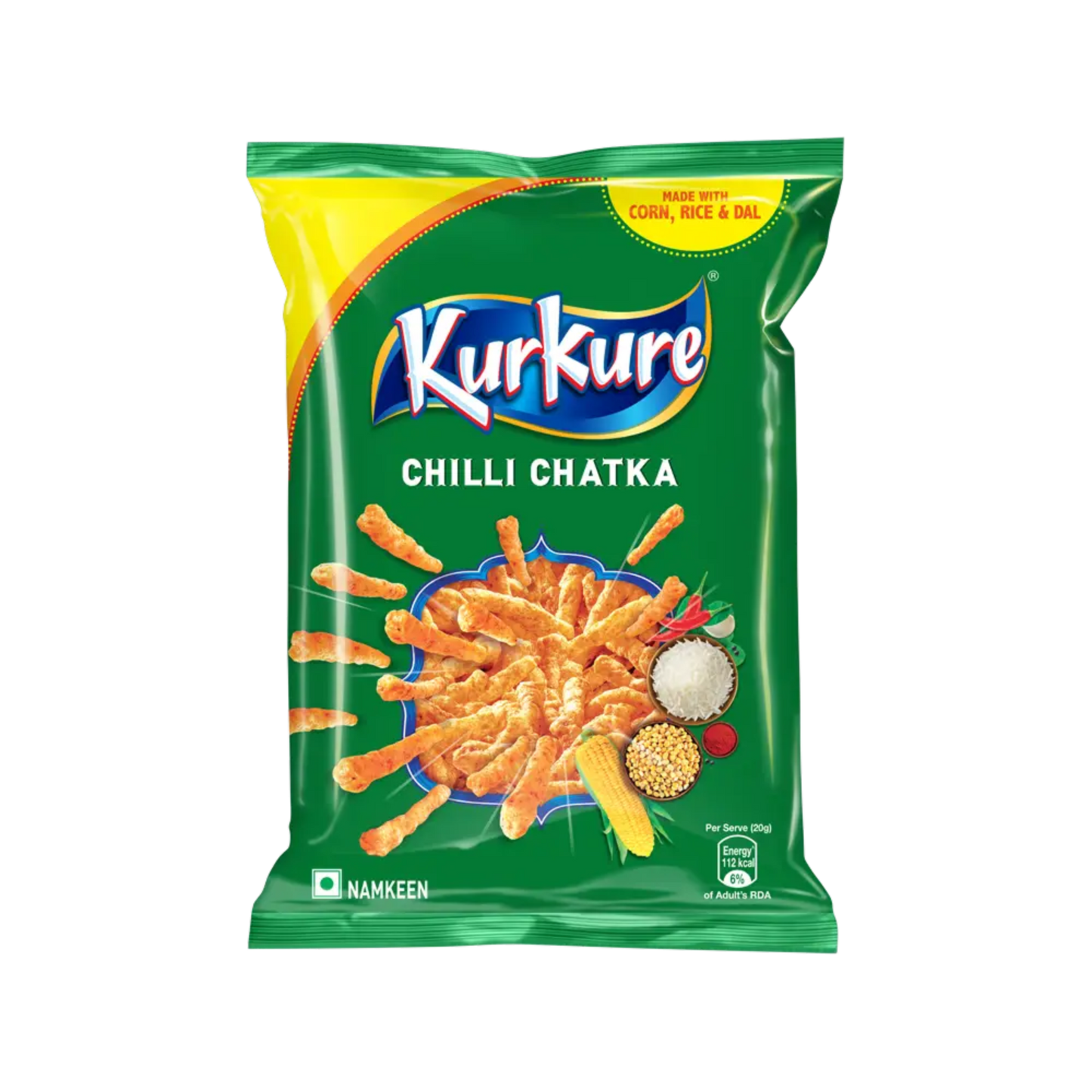 KURKURE CHILLI CHATKA 105 GM POUCH