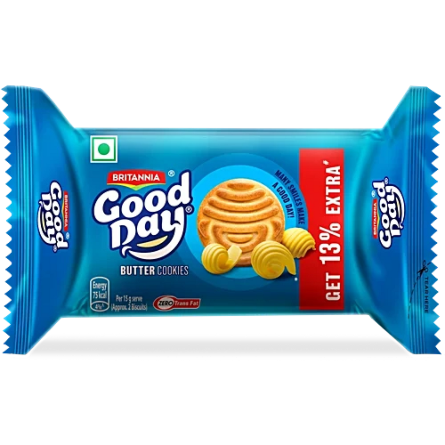 BRITANNIA GOOD DAY RICH BUTTER COOKIES 75 GM.