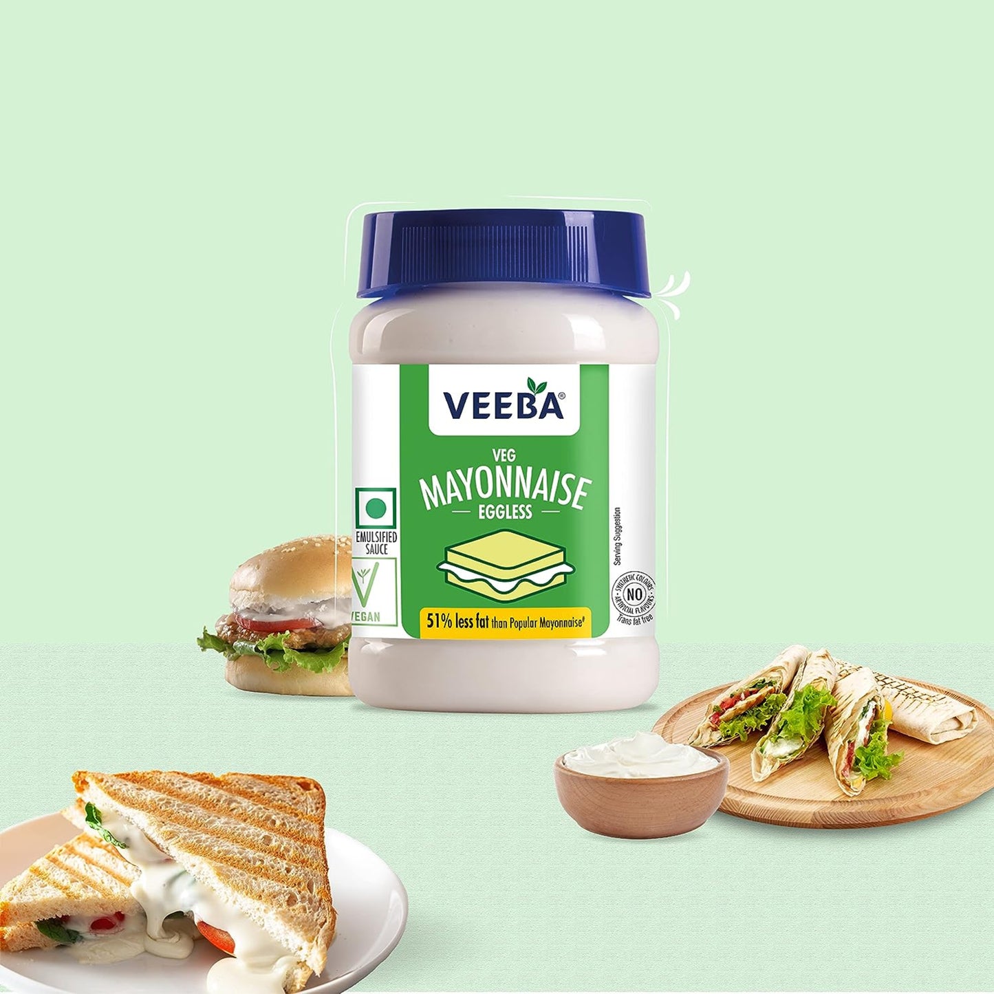 VEEBA EGGLESS MAYO 100GM