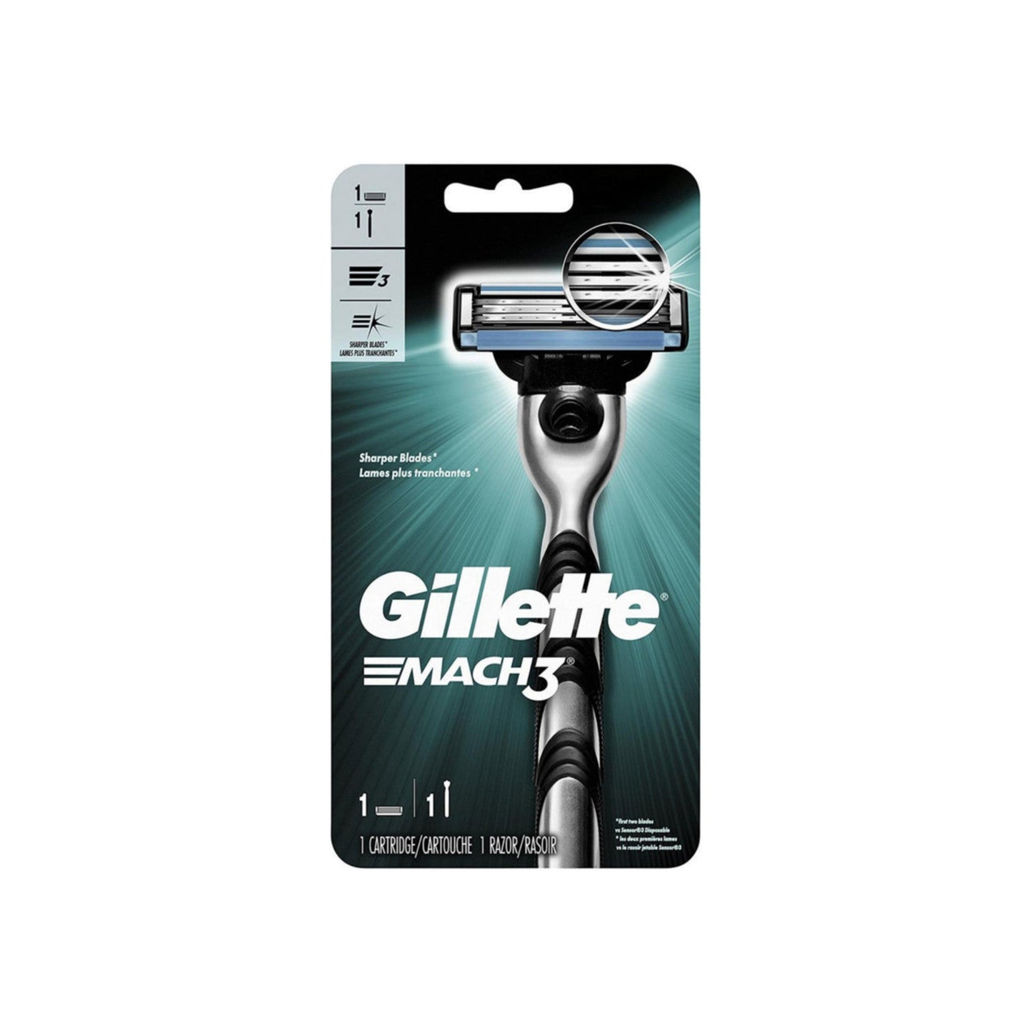 GILLETTE MACH3 TURBO 1 RAZOR 1 CARTRIDGE.