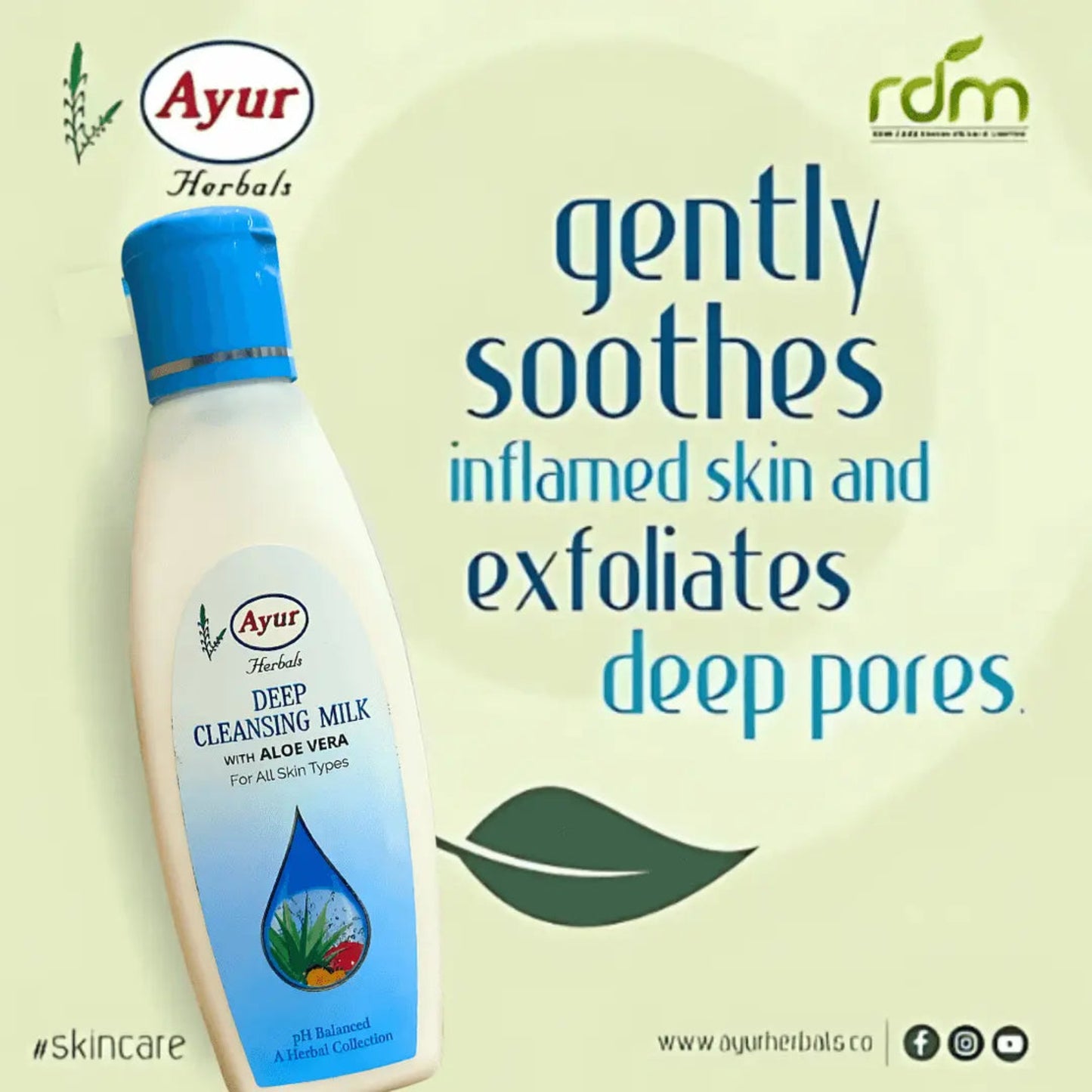 AYUR CLEANSING MILK 100ML