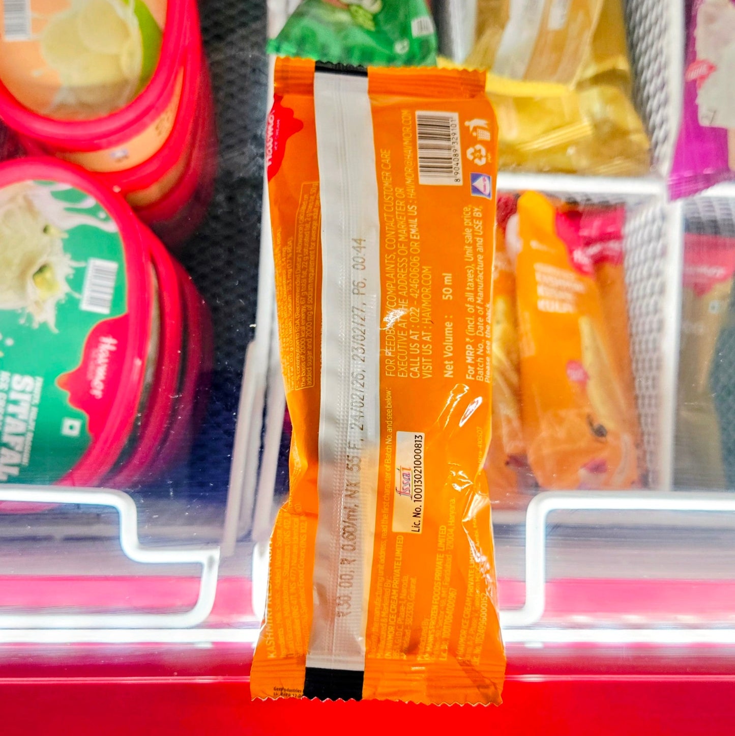 HAVMOR KASHMIRI KESAR KULFI 50ML