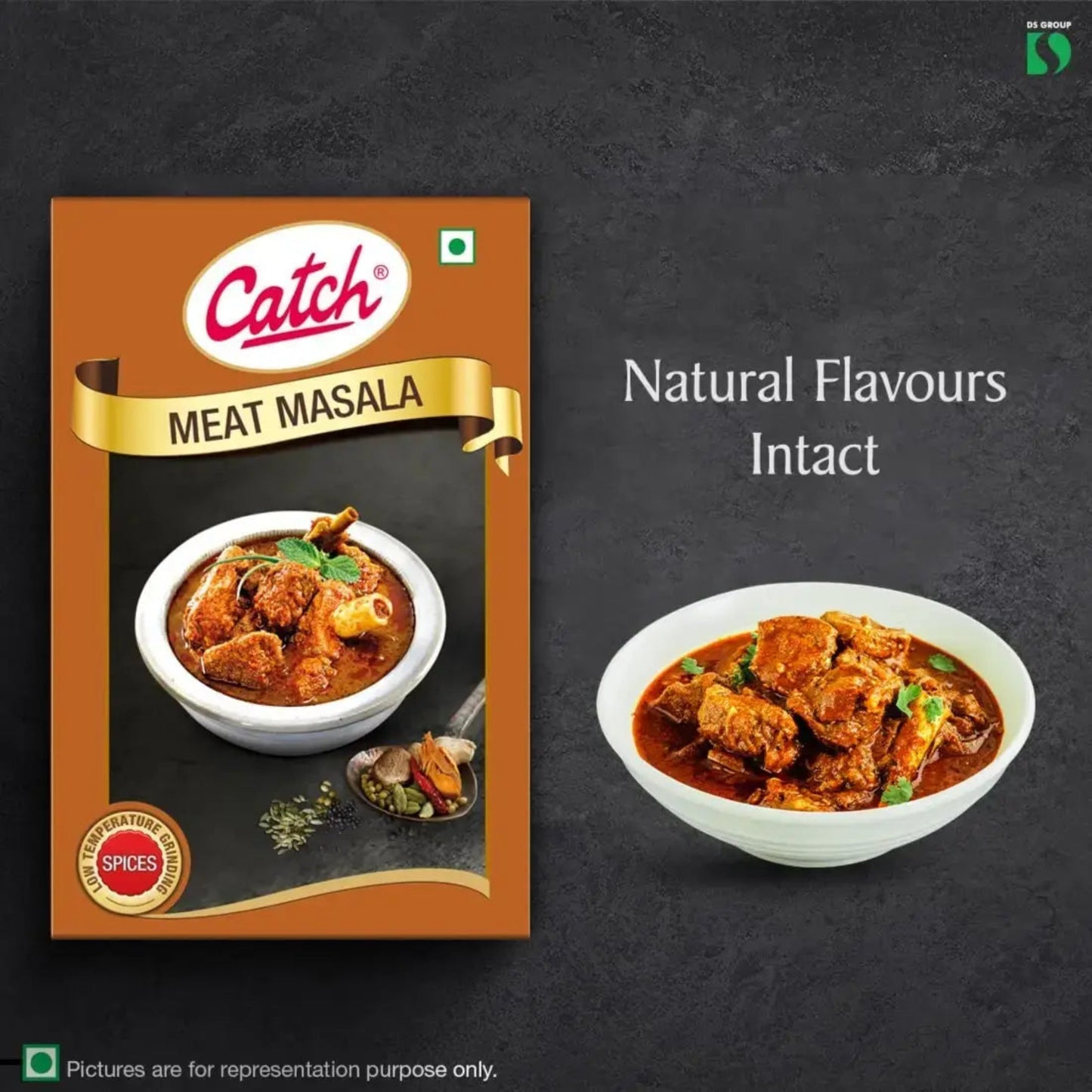 CATCH MEAT MASALA 16GM MRP10
