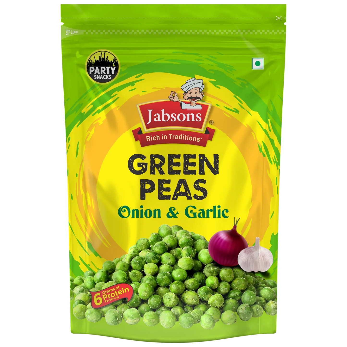 JABSONS GREEN PEAS 150GM NAMKEEN