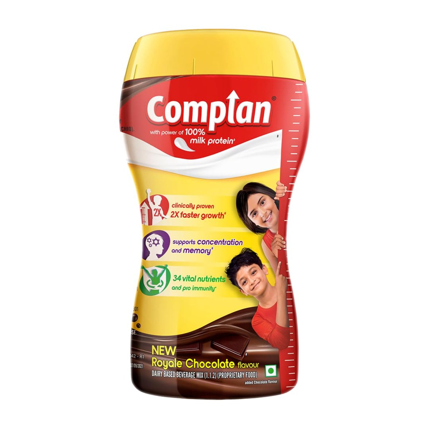 COMPLAN CHOCOLATE FLAVOUR 450GM JAR