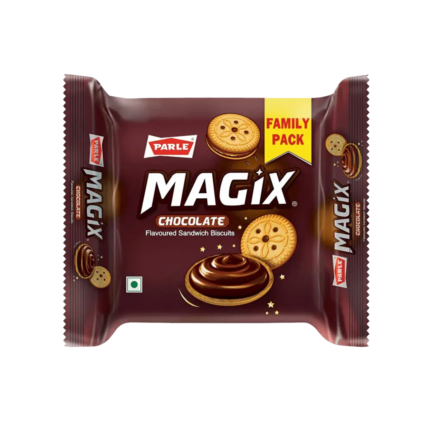 PARLE MAGIX CREAM CHOCOLATE BISCUITS 125 GM.
