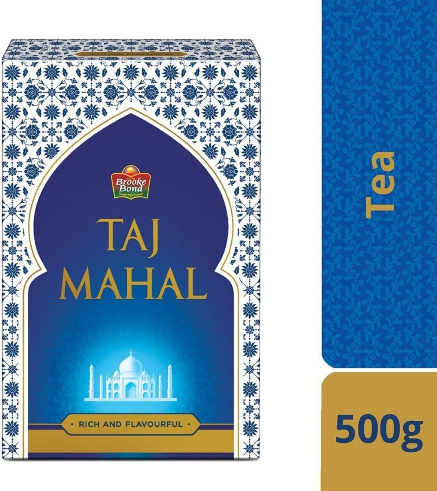 TAJ MAHAL TEA 500 GM BOX.