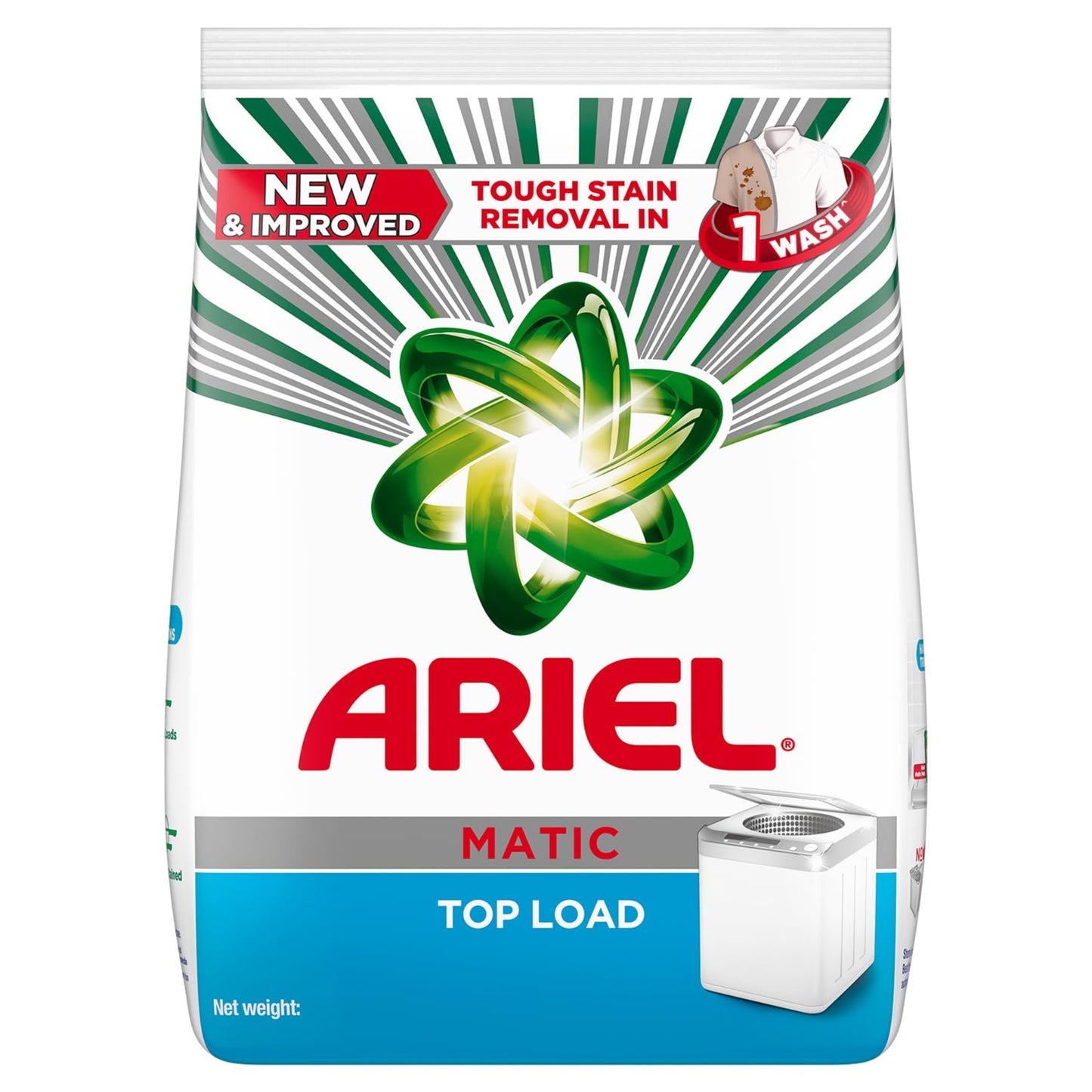 ARIEL TOP LOAD POWDER 2KG