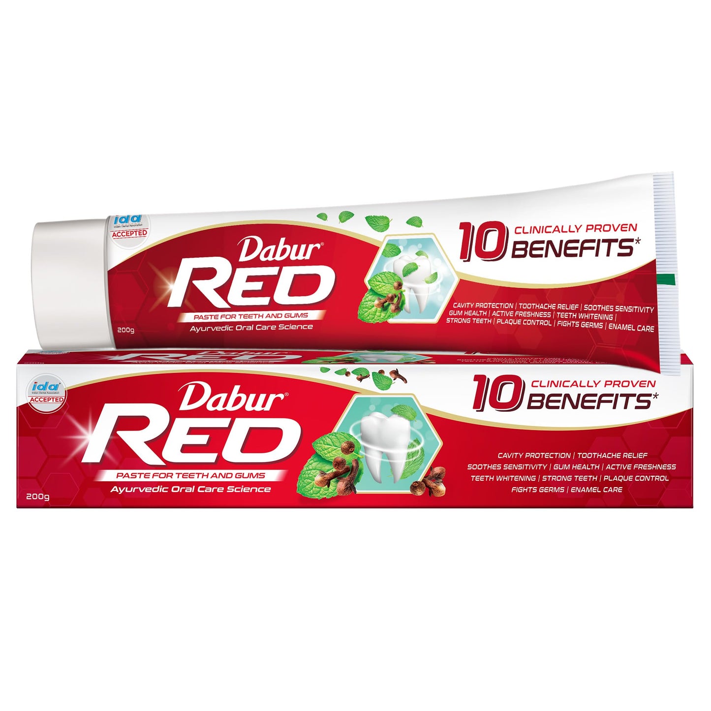 DABUR RED TOOTH PASTE 200 GM TUBE