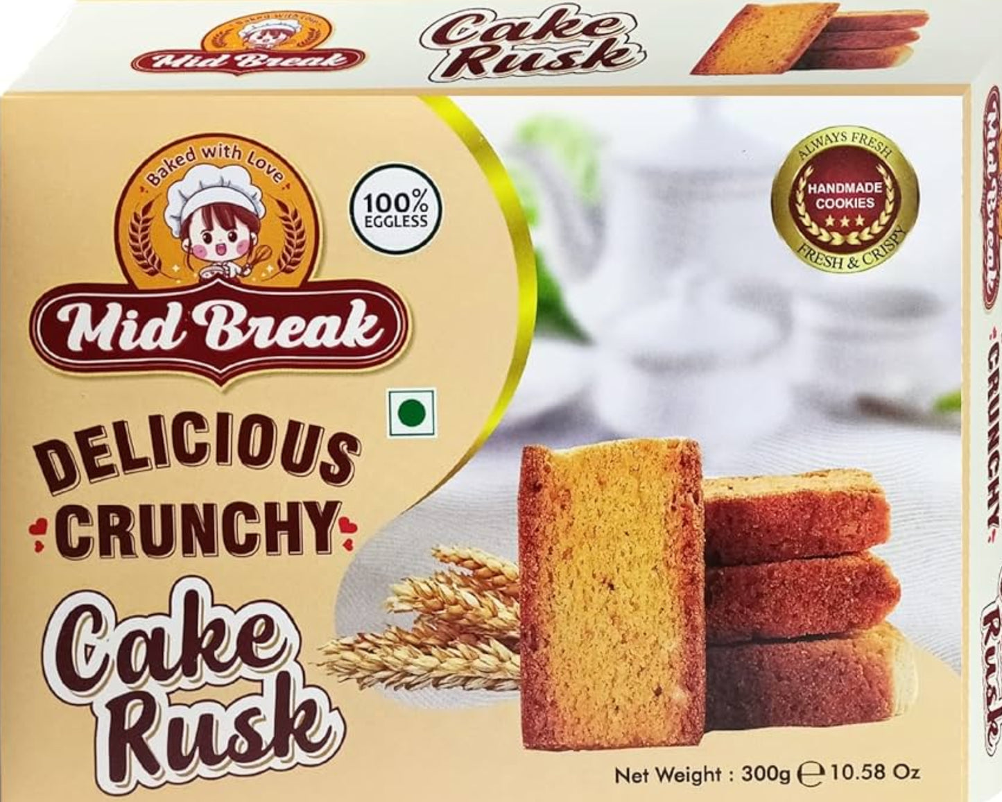CAKE RUSK 300GM