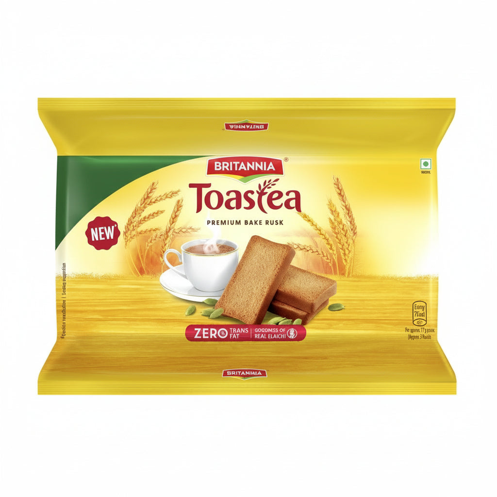 BRITANNIA PREMIUM BAKE RUSK 200 GM PACKET