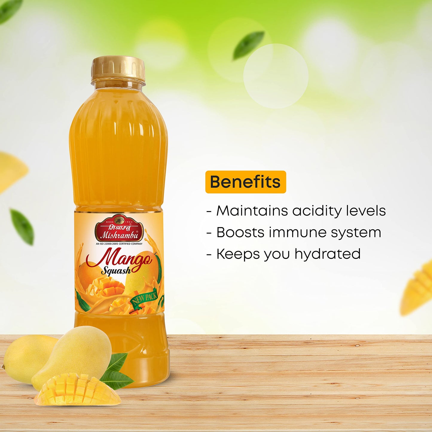 MISHRAMBU MANGO SQUASH 750ML