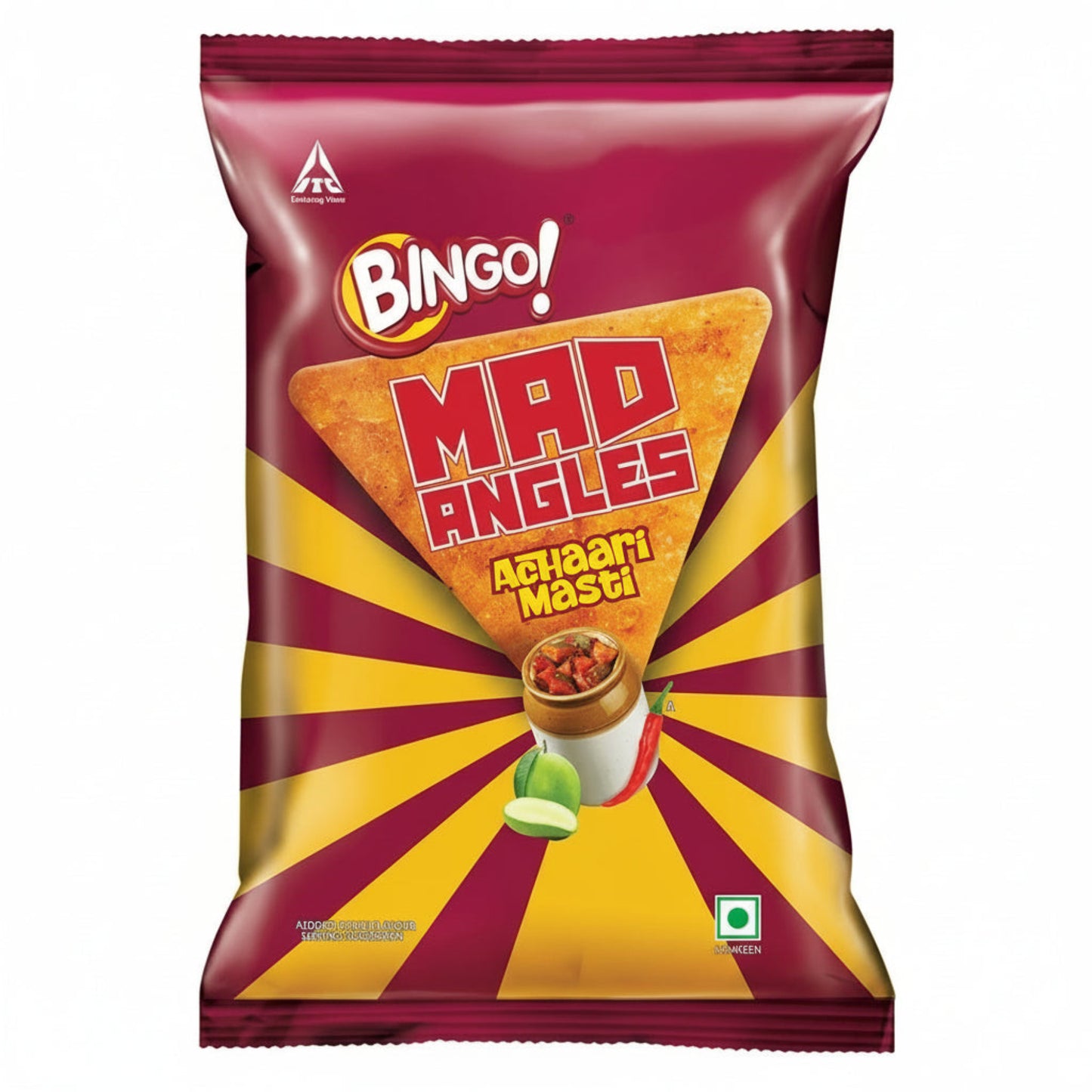 BINGO MAD ANGLES ACHAARI MASTI 45 GM POUCH.