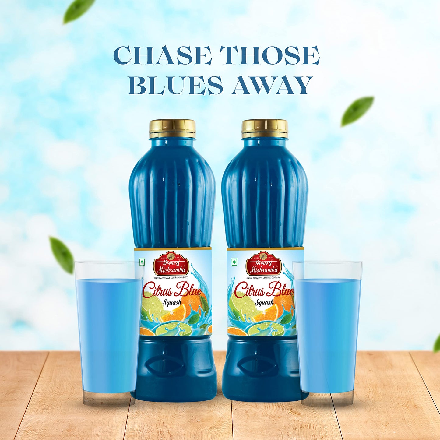 MISHRAMBU CITRUS BLUE SQUASH 750ML