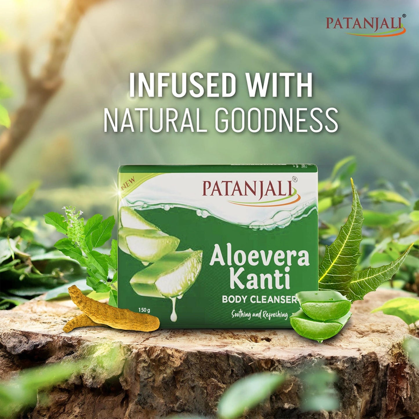 PATANJALI ALOE VERA SOAP 150GM
