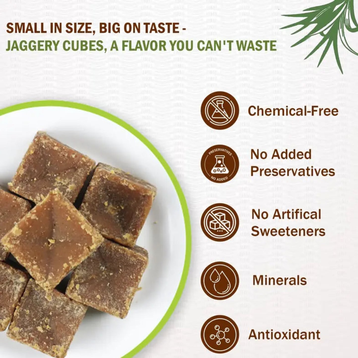 DHAMPURE GUR CUBES 500GM