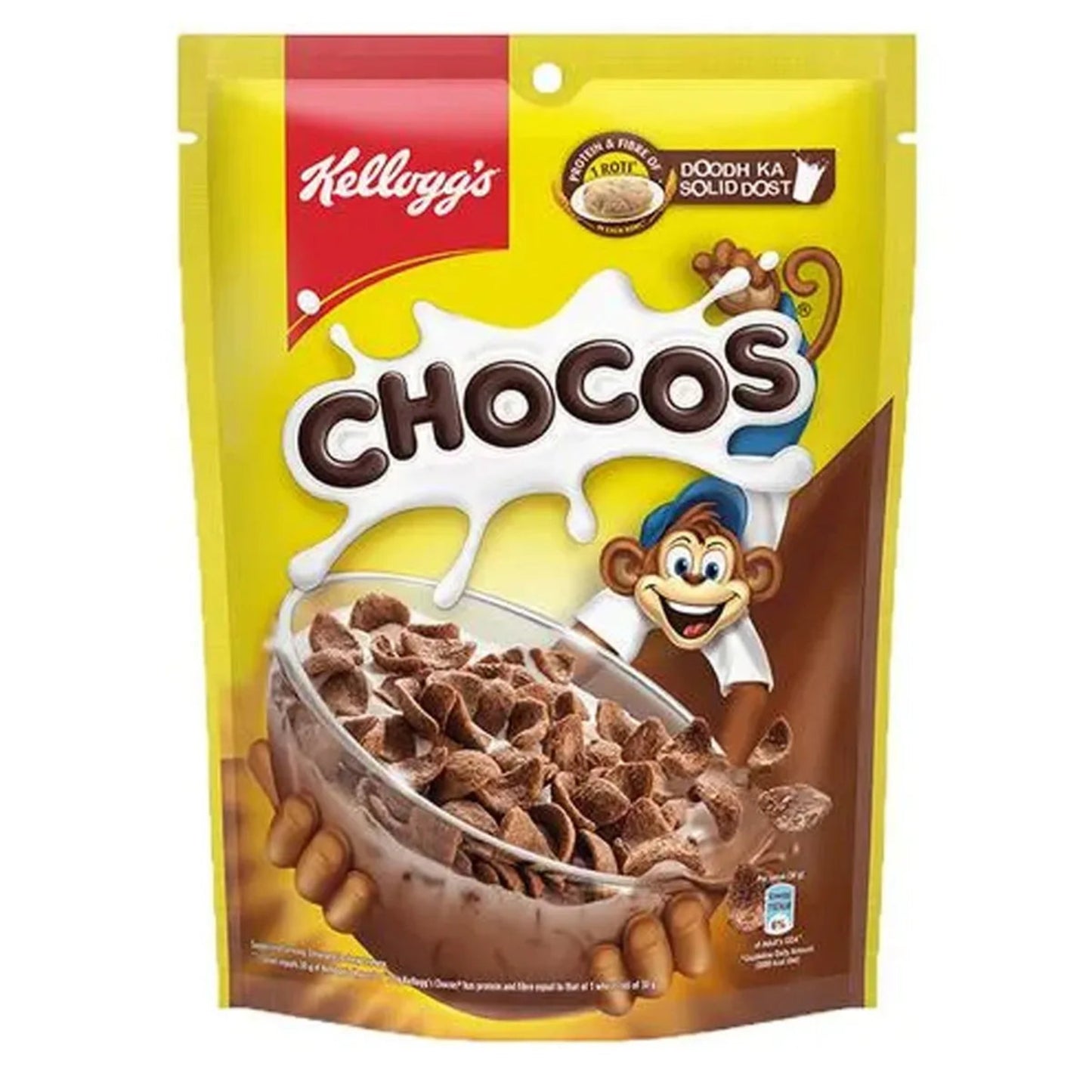 KELLOGGS CHOCOS 250 GM PACKET.
