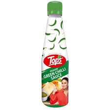 TOPS SAUCE GREEN CHILLI 650 GM BOTTLE