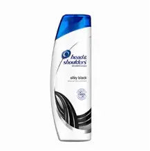 HEAD & SHOULDER SILKY BLACK SHAMPOO 375 ML.