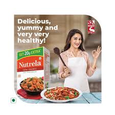 RUCHI NUTRELA SOYA CHUNKS 200 GM BOX.