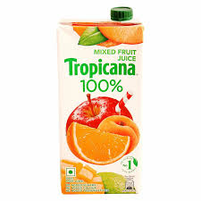 TROPICANA MIXED FRUIT 1 LTR TETRA.