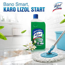 LIZOL JASMINE FLOOR CLEANER 1L BOTTLE.