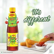 MAGGI SAUCE HOT & SWEET TOMATO CHILLI 500 GM BT.