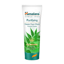HIMALAYA FACE WASH NEEM 100 ML TUBE.