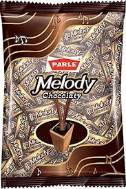 PARLE MELODY CHOCOLATY 195.5 GM POUCH.