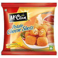 MCCAIN POTATO CHEESE SHOTZ 400 GM POUCH