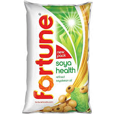 FORTUNE REFINED SOYA OIL 1 LTR POUCH.