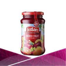 KISSAN JAM MIX FRUIT 500 GM JAR.