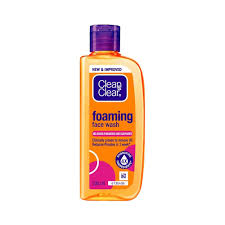 CLEAN & CLEAR FOAMING FACIAL WASH 100 ML BOTTLE.