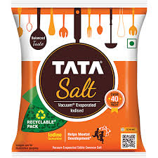 TATA SALT 1 KG POUCH.