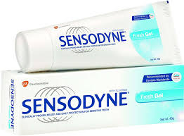 SENSODYNE FRESH GEL TOOTH PASTE 40 GM TUBE.