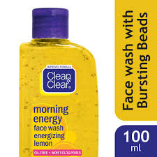 CLEAN & CLEAR LEMON FACE WASH 100 ML BOTTLE.