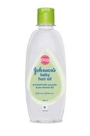 JOHNSON BABY HAIR OIL 200 ML BOTTLE.