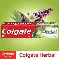 COLGATE HERBAL TOOTH PASTE 200 GM TUBE.