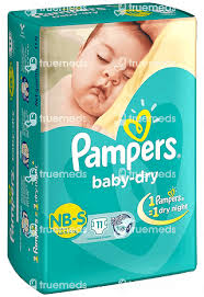 PAMPERS BABY DRY NB-S 11DIAPERS