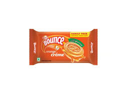 SUNFEAST BOUNCE ORANGE CREAM BISCUITS 100 GM.