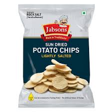 JABSONS POTATO CHIPS SUN DRIED 110GM