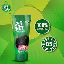 SET WET HAIR GEL VERTICAL HOLD 100 ML TUBE