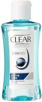 CLEAR HAIR OIL ACTIVE CARE 150 ML BOTTLE.