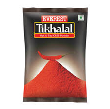 EVEREST TIKHA LAL 500 GM POUCH.