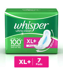 WHISPER ULTRA CLEAN (XL) WINGS 7 PADS.
