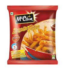 MCCAIN MASALA FRIES 400 GM POUCH.
