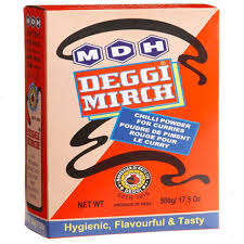 MDH DEGI MIRCH POWDER 100 GM.CRTN
