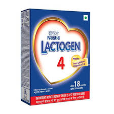 NESTLE LACTOGEN 4 POWDER 400 GM BOX.