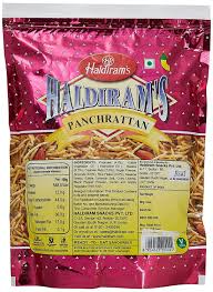 HALDIRAM PANCHRATAN MIX NAMKEEN 200 GM POUCH.